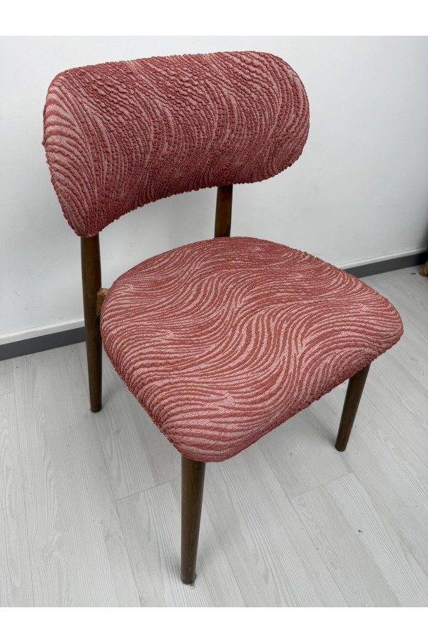 Bohem Lüks Mercan Sandalye Kılıfı