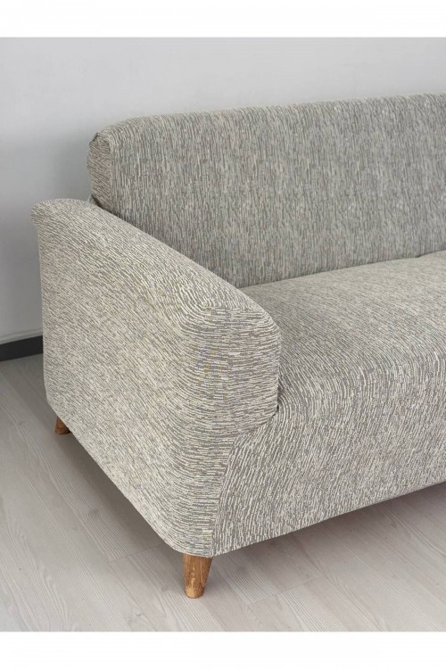 Jakar Kumaş Lastikli Kayma Yapmayan 3 Kişilik 1 Adet Büyük Kanepe Örtüsü