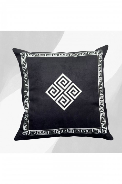SİYAH BEYAZ DİJİTAL BASKI KIRLENT KILIFI