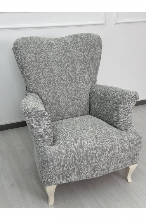 Jakar Kumaş Lastikli Kayma Yapmayan Tek Kişilik 1 Adet Berjer Örtüsü