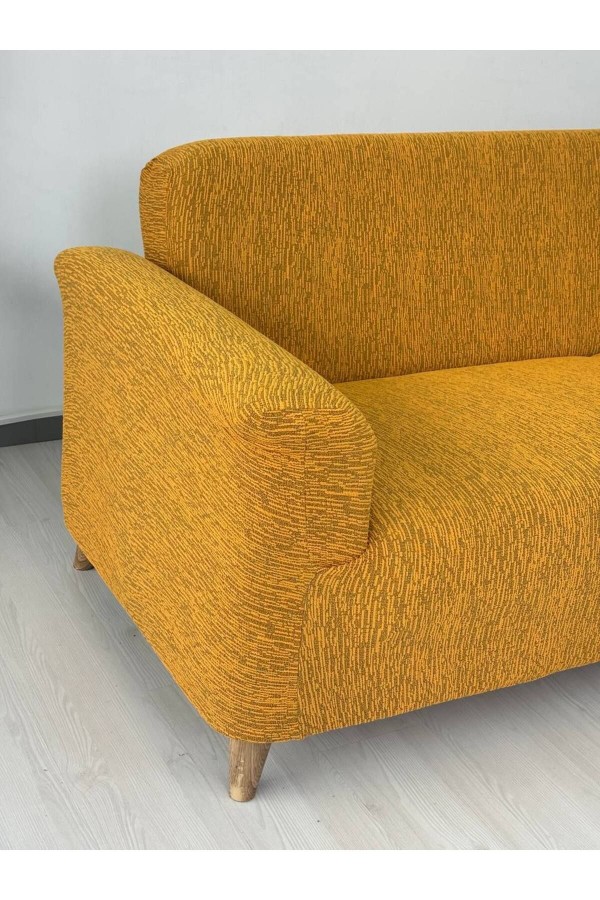 Lastikli Koltuk Örtüsü Jakarlı Düz Desen 3-3-1-1 Lastikli Kanepe Örtüsü, Giydirme Koltuk Kılıfı Takımı