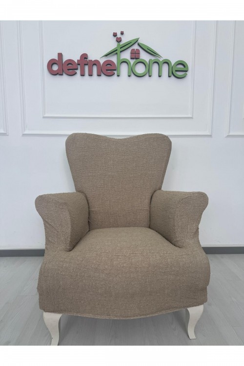 Döşemelik Kumaş Düz Keten Lastikli Kayma Yapmayan 3311 Takım Koltuk Örtüsü