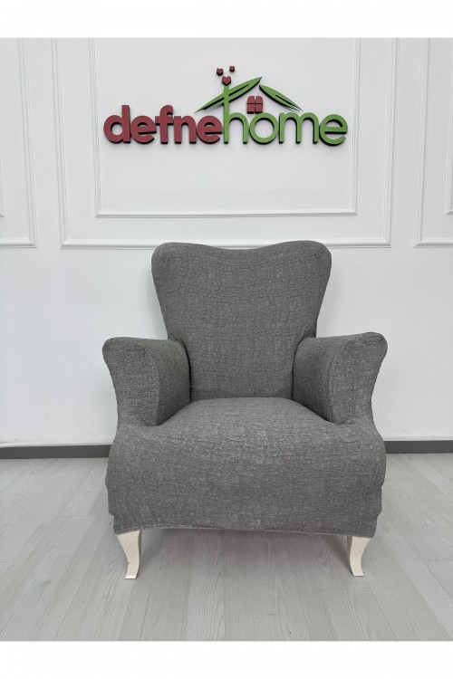 Döşemelik Kumaş Düz Keten Lastikli Kayma Yapmayan 3311 Takım Koltuk Örtüsü
